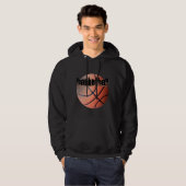 Veste À Capuche Basketball et graphiques (Devant entier)