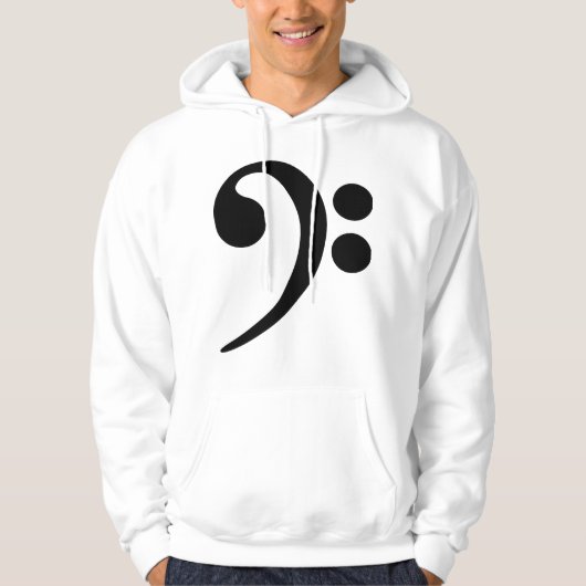 Veste À Capuche Bass clef (Devant)