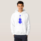 Veste À Capuche Basse double - Bleu (Devant entier)