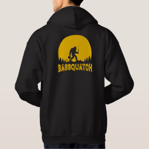 Veste À Capuche Bassquatch Bigfoot Sasquatch Pêche sous la pleine 