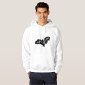 Veste À Capuche Bat d'Halloween (Devant entier)