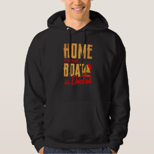 Veste À Capuche Bateau Capitaine Accueil Amour Voilier Voilier Voi