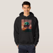 Veste À Capuche Bateau effrayant (Devant entier)