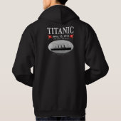 Veste À Capuche Bateau fantôme Titanic (blanc) (Dos)