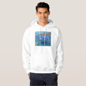 Veste À Capuche Bateaux de pêche (Devant entier)
