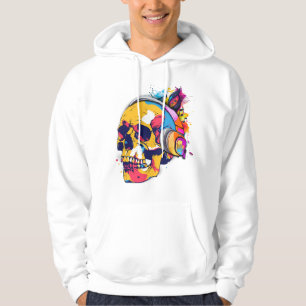 Veste À Capuche Batterie dynamique du crâne