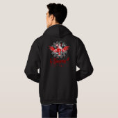Veste À Capuche BBT29 VerbotWeiss, AmpeltödchenRW (Dos entier)