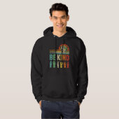 Veste À Capuche Be Kind Autism Awareness Mom Dad Grandma Teacher K (Devant entier)