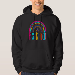 Veste À Capuche Be Kind Love Rainbow Autistic Boy Girl April Puzzl