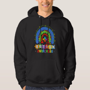Veste À Capuche Be Kind Men Women Rainbow Inspiration Autism Awa