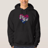 Veste À Capuche Be You Funny Bi Pride Flag Bisexual (Devant)