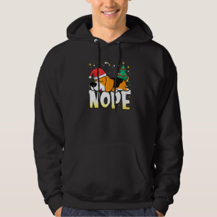 Veste À Capuche Beagle de Noël Nope Lazy Chiens Garçons Filles Vêt