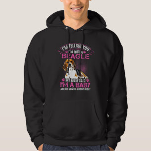 Veste À Capuche Beagle Je Ne Suis Pas Une Maman Beagle A Dit Que J