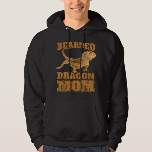 Veste À Capuche Bearded Dragon Mom (Devant)