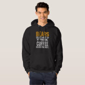 Veste À Capuche Bears Solves My Problems Coffee Bear Wildlife Pol (Devant entier)