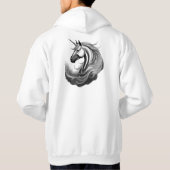 Veste À Capuche Beau visage de Cheval Jeune - (Dos)