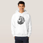 Veste À Capuche Beau visage de Cheval Jeune - (Devant entier)
