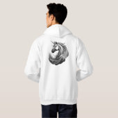 Veste À Capuche Beau visage de Cheval Jeune - (Dos entier)