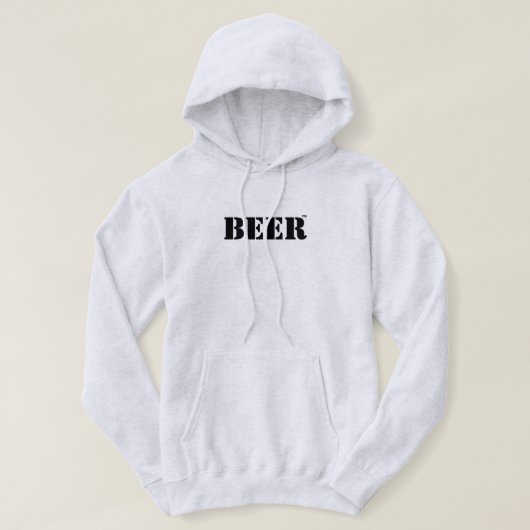 Veste À Capuche Beer Trademark Hoodie (Design devant)