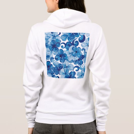 Veste À Capuche  Bella+Canvas Full-Zip Hoodie (Dos)