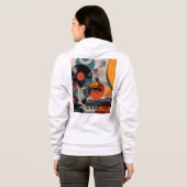 Veste À Capuche Bella+Canvas Full-Zip Hoodie (Dos entier)