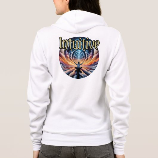 Veste à capuche Bella+Canvas pour femmes (Dos)