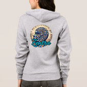 Veste à capuche Bella+Canvas pour femmes (Dos)