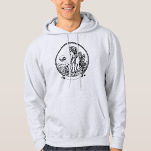 Veste À Capuche belle et mélancolique déesse grecque Aphrodite