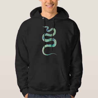 Veste À Capuche Belle Fleur verte de serpent