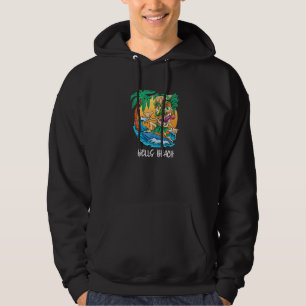 Veste À Capuche Bells Beach Australia Palm Tree Surfing Beach Vaca