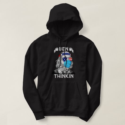 Veste À Capuche Ben Thinkin (Design devant)