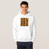 Veste À Capuche Bénévole, Dévoué de Temps et d'Effort.png (Devant entier)
