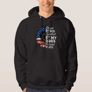 Veste À Capuche Béni Par Dieu Porté Par Mes Chiens