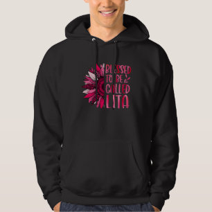 Veste À Capuche Bénie d'être appelée Lita Jolie Florale Femme Mère