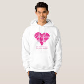 Veste À Capuche Bénissez le cœur des hommes (Devant entier)