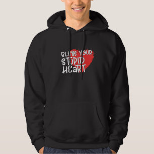 Veste À Capuche Bénissez Votre Coeur Stupide