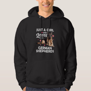Veste À Capuche Berger Allemand Drôle Pour Filles Femmes Chien Enf