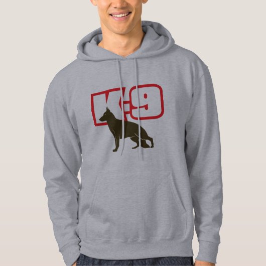 Veste À Capuche Berger allemand K-9 (Devant)