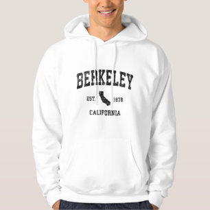 Veste À Capuche Berkeley Californie CA Conception de Sport Vintage