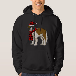 Veste À Capuche Bernard Buffalo Plaid St Bernard Amoureux des chie