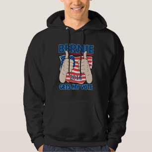Veste À Capuche Bernie obtient ma campagne 2016 de ponceuses de