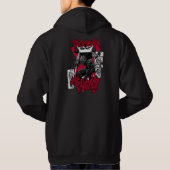 Veste À Capuche Berserk–Bretteur Noir (Dos)