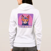 Veste À Capuche Best Cat Mom (Dos)