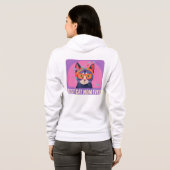 Veste À Capuche Best Cat Mom (Dos entier)