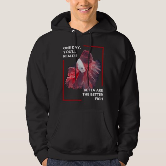 Veste À Capuche Betta de pêche (Devant)