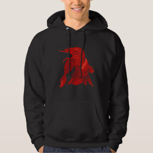 Veste À Capuche Betta Fish Art 65