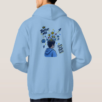Veste À Capuche Better Me, Bigger Goals – Motivational Design