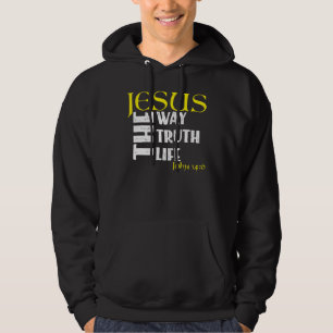 Veste À Capuche Bible chrétienne contre Jean 146 2