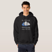 Veste À Capuche Bible chrétienne Verse Saint Pierre Météo (Devant entier)