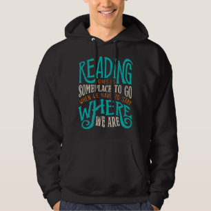Veste À Capuche Bibliophile Bibliothécaire Dévoreur de Livres Club